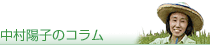 中村陽子のコラム